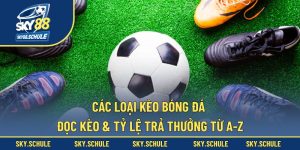 các loại kèo bóng đá