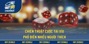 Các Chiến Thuật Cược Tài Xỉu Phổ Biến Nhiều Người Thích
