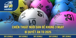 chiến thuật nuôi dàn đề khung 3 ngày