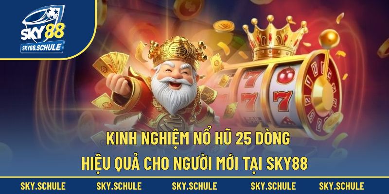 kinh nghiệm nổ hũ 25 dòng