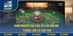 kinh nghiệm soi cầu tài xỉu online