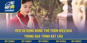 Mẹo sử dụng bảng thờ thần hiệu quả