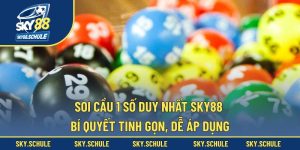 Soi cầu 1 số duy nhất